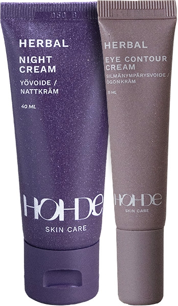 HOHDE Herbal Yövoide & Silmänympärysvoide