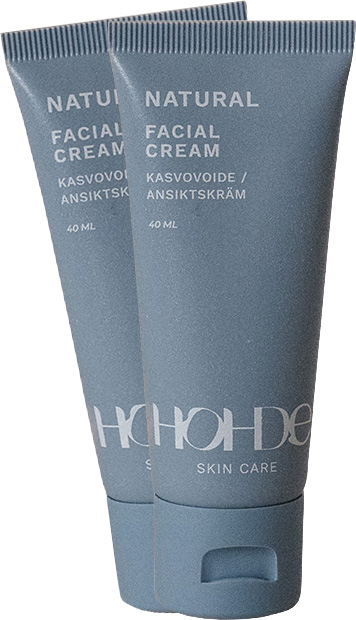 HOHDE Natural Kasvovoide x2
